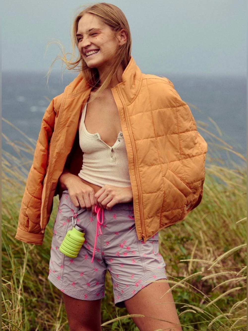 FP MOVEMENT by FREE PEOPLE In The Wild Embroidered Long Shorts - Picture 4 of 16
